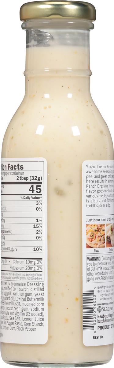 slide 10 of 15, Kuze Fuku & Sons Spicy Spicy Yuzu Ranch Dressing 13.4 oz, 13.4 oz