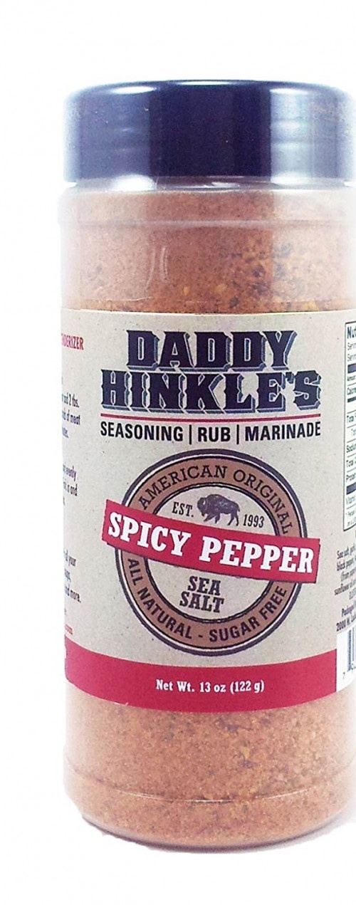 slide 1 of 1, Daddy Hinkle's Daddy Hinkles Shaker Spicy Pepper, 11 oz
