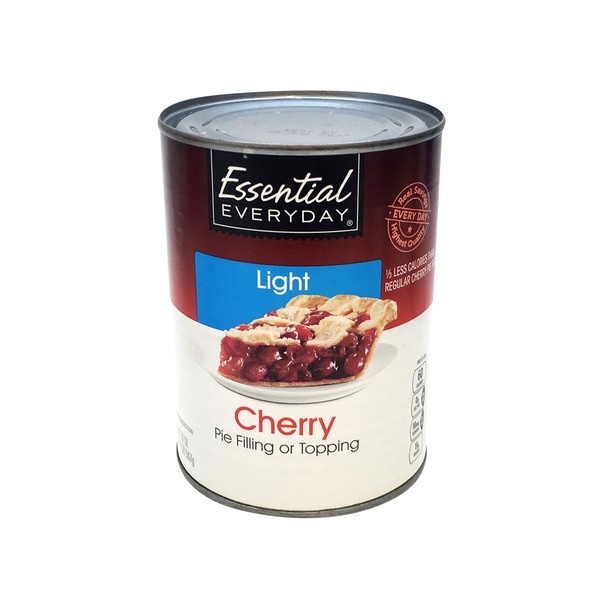 slide 1 of 1, Essential Everyday Light Cherry Pie Filling, 20 oz