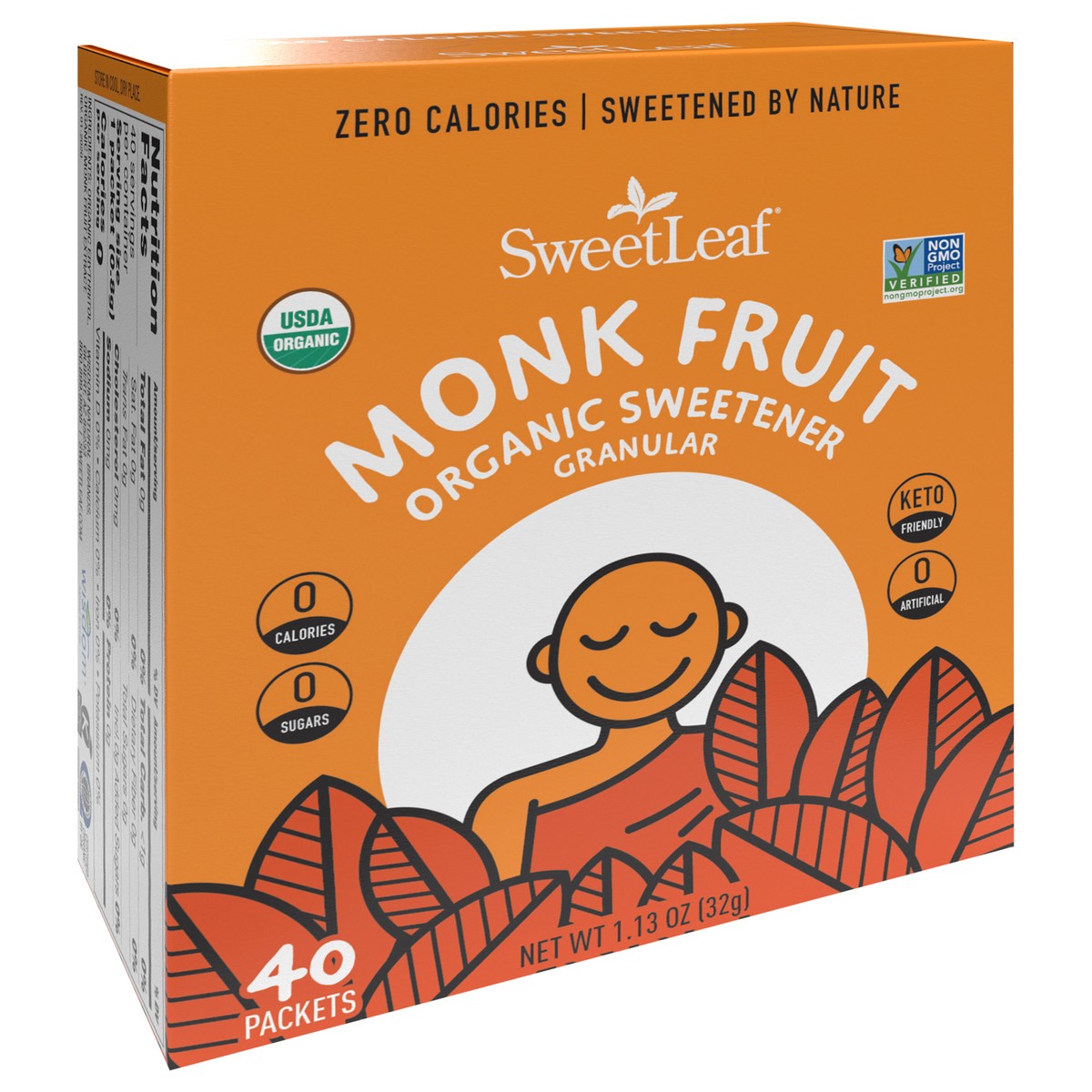 SweetLeaf Sweet Leaf Sweetener Og Monk Fruit Powder 1.13 oz | Shipt