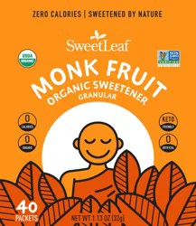 SweetLeaf Sweet Leaf Sweetener Og Monk Fruit Powder