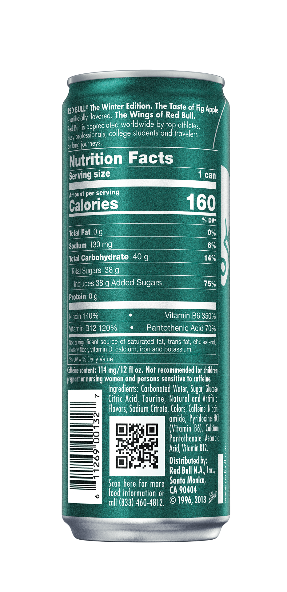 slide 4 of 4, Red Bull Winter Edition Fig Apple Energy Drink. - 12 fl oz, 12 fl oz