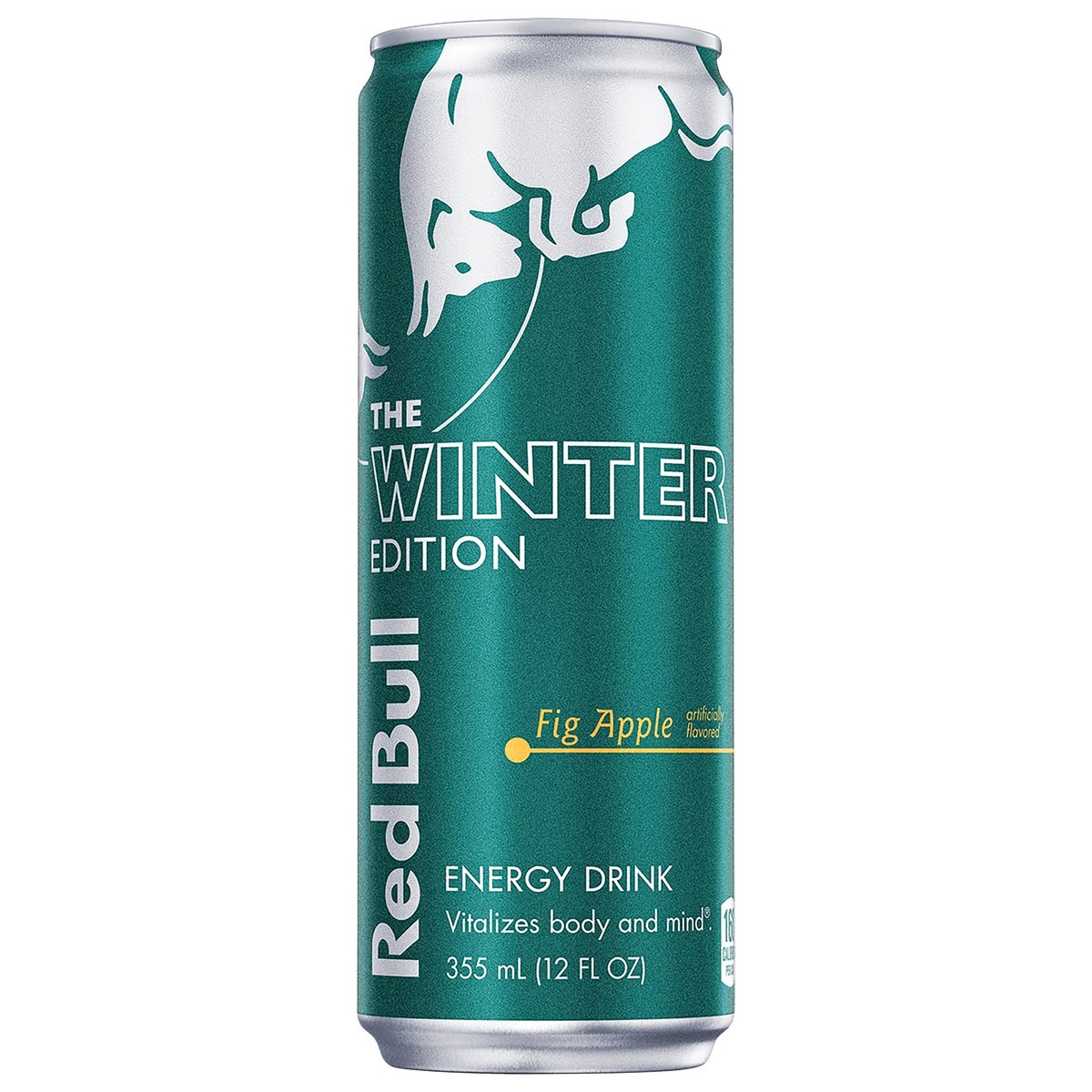 slide 1 of 4, Red Bull Winter Edition Fig Apple Energy Drink. - 12 fl oz, 12 fl oz