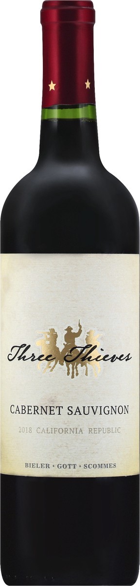 slide 1 of 11, Three Thieves 2018 California Republic Cabernet Sauvignon 750 ml, 750 ml