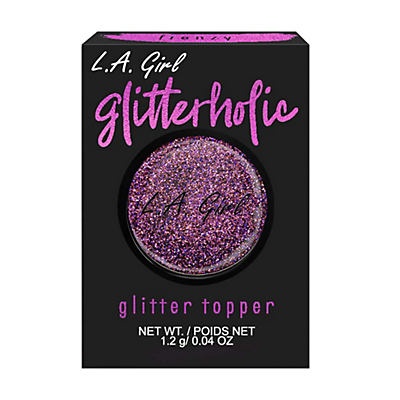 slide 1 of 1, L.A. Girl Glitterholic Glitter Topper - Frenzy, 04 oz