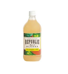 Republic Spirit Blends Mix, Jalapeno Lime - 32 oz