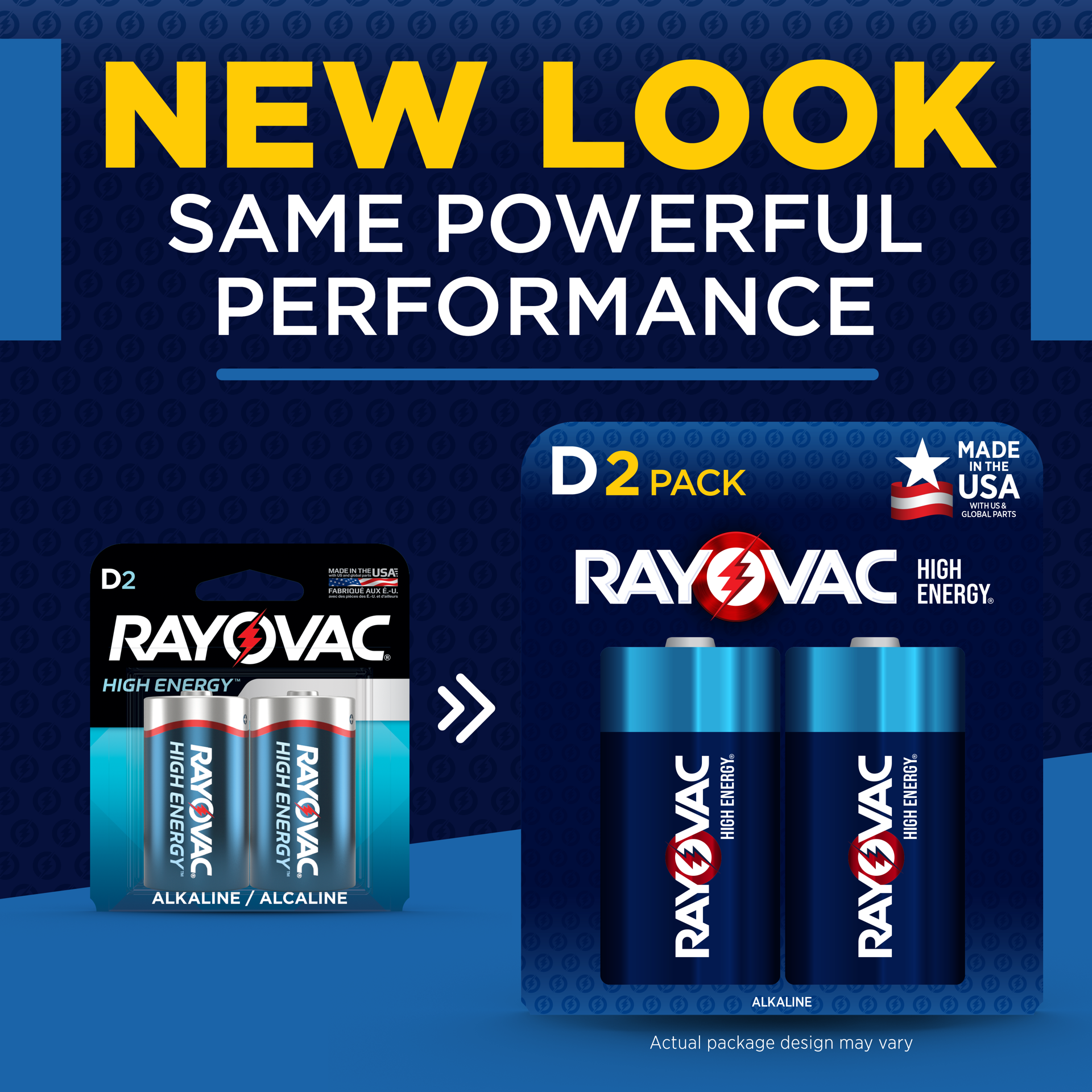 slide 5 of 6, Rayovac High Energy D Batteries (12 Pack), Alkaline D Cell Batteries, 12 ct