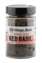 Village Batch Organic Greek Red Basil