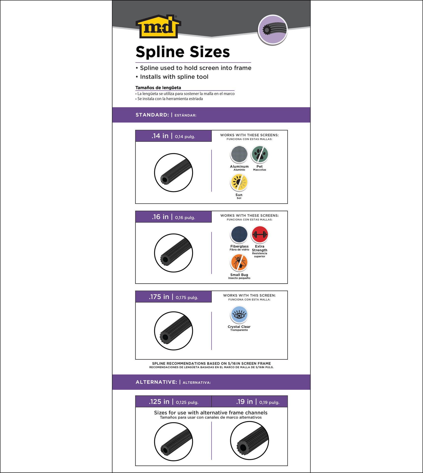 slide 2 of 6, M-D Standard 4-ft x 25-ft Silvergray Fiberglass Screen Mesh, 1 ct