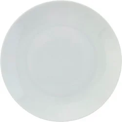 our goods Round Porcelain Salad Plate - White