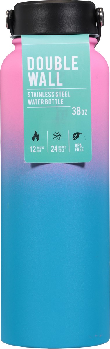 slide 5 of 10, Eco One Stainless Steel Double Wall Water Bottle 1 ea, 38 oz