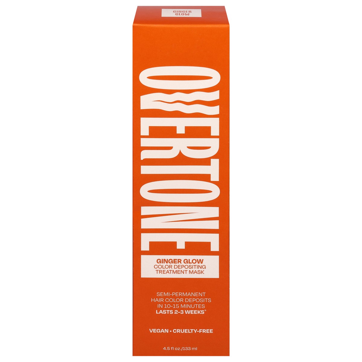 slide 1 of 12, Overtone Ginger Glow Color Depositing Treatment Mask 4.5 fl oz, 4.5 fl oz