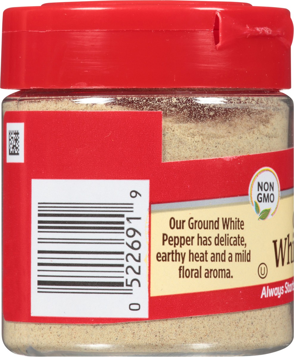 slide 4 of 7, McCormick White Pepper - Ground, 1 oz