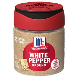 McCormick Ground White Pepper, 1.0 oz