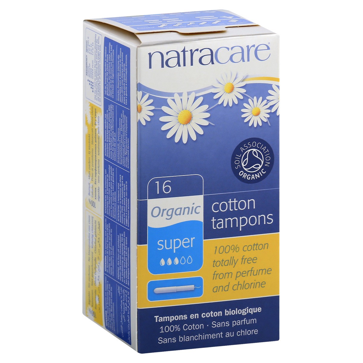 slide 7 of 10, Natracare Tampons 16 ea, 16 ct