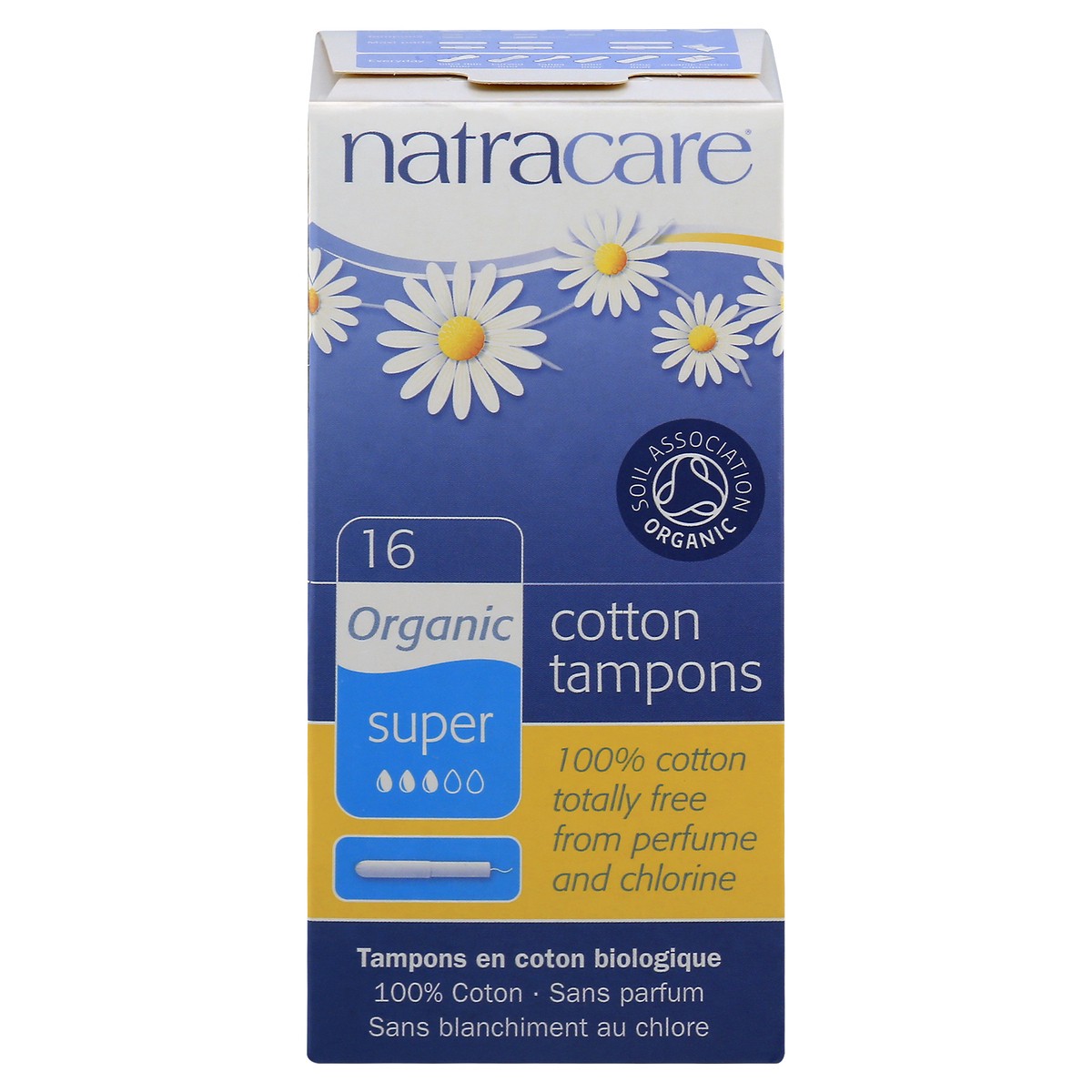 slide 9 of 10, Natracare Tampons 16 ea, 16 ct