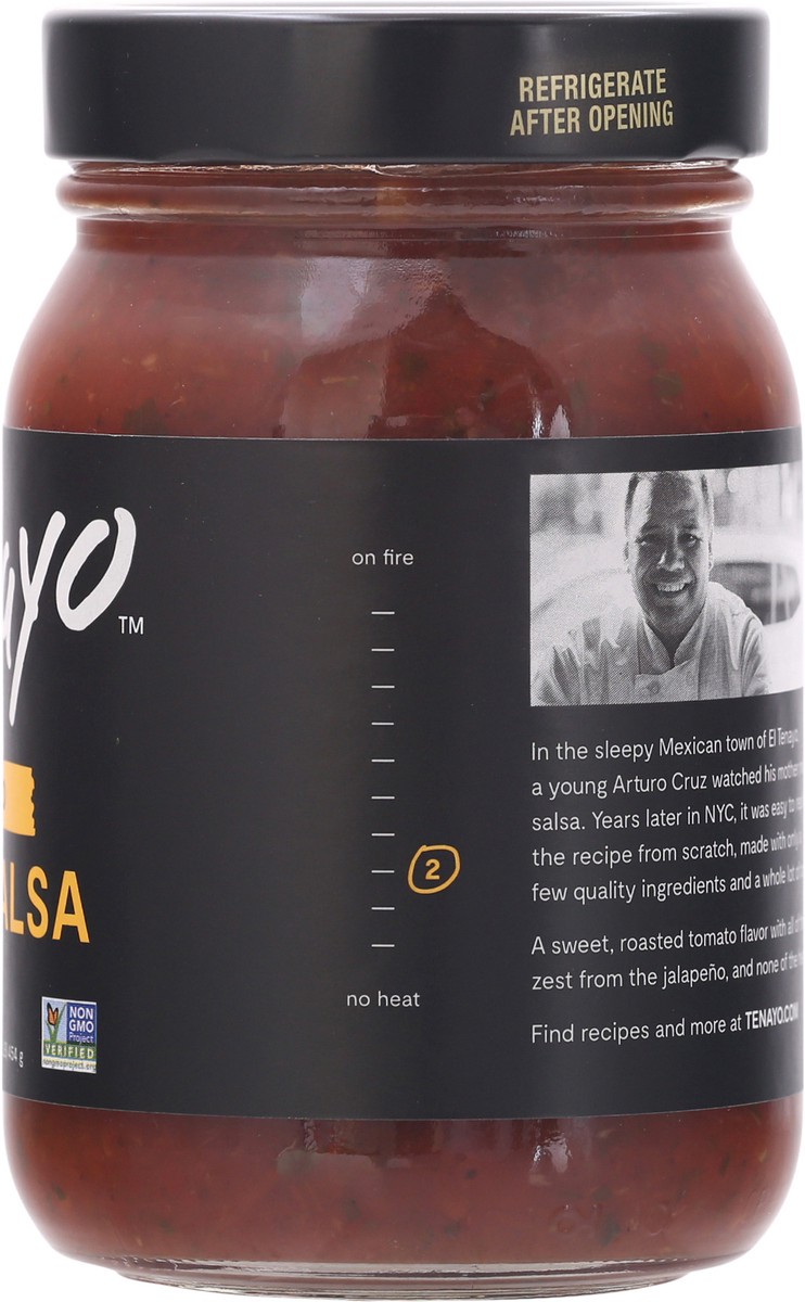 slide 4 of 9, Tenayo Slow Roasted Mild Salsa 16 oz Jar, 16 oz