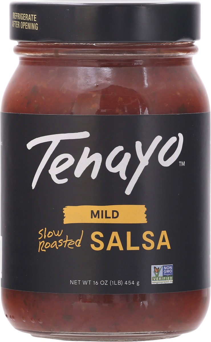 slide 1 of 9, Tenayo Slow Roasted Mild Salsa 16 oz Jar, 16 oz