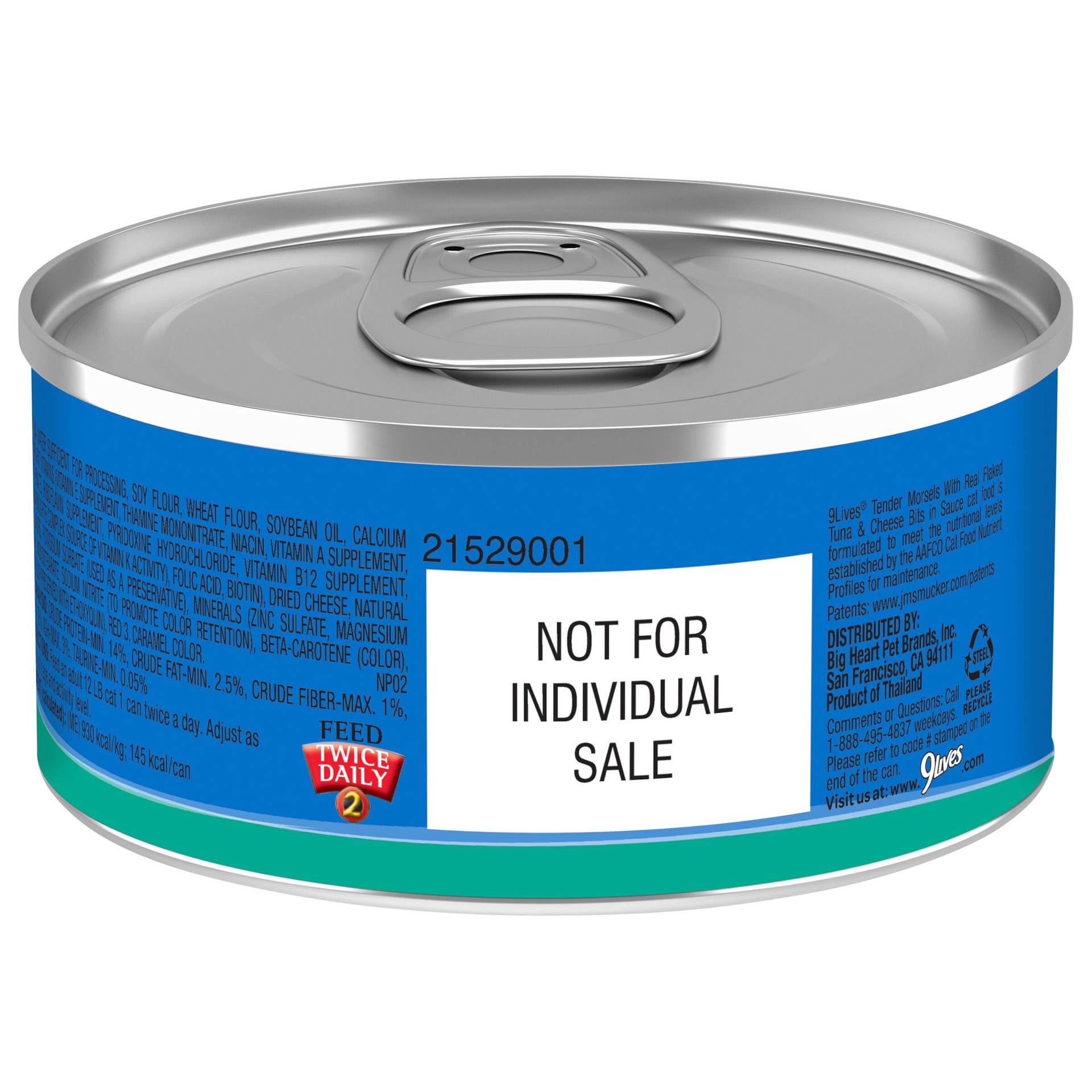 slide 5 of 5, 9Lives Canned Cat Food Tuna Selects, 4 ct; 22 oz