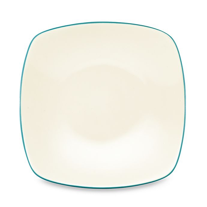 slide 1 of 1, Noritake Colorwave Square Salad Plate - Turquoise, 1 ct