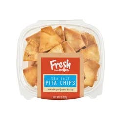 Fresh from Meijer Pita Chips Sea Salt 8 oz