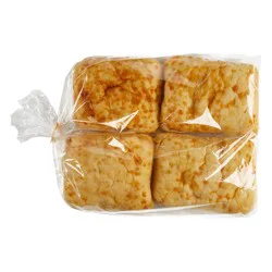 Sliced Asiago Cheese Ciabatta Rolls, Each