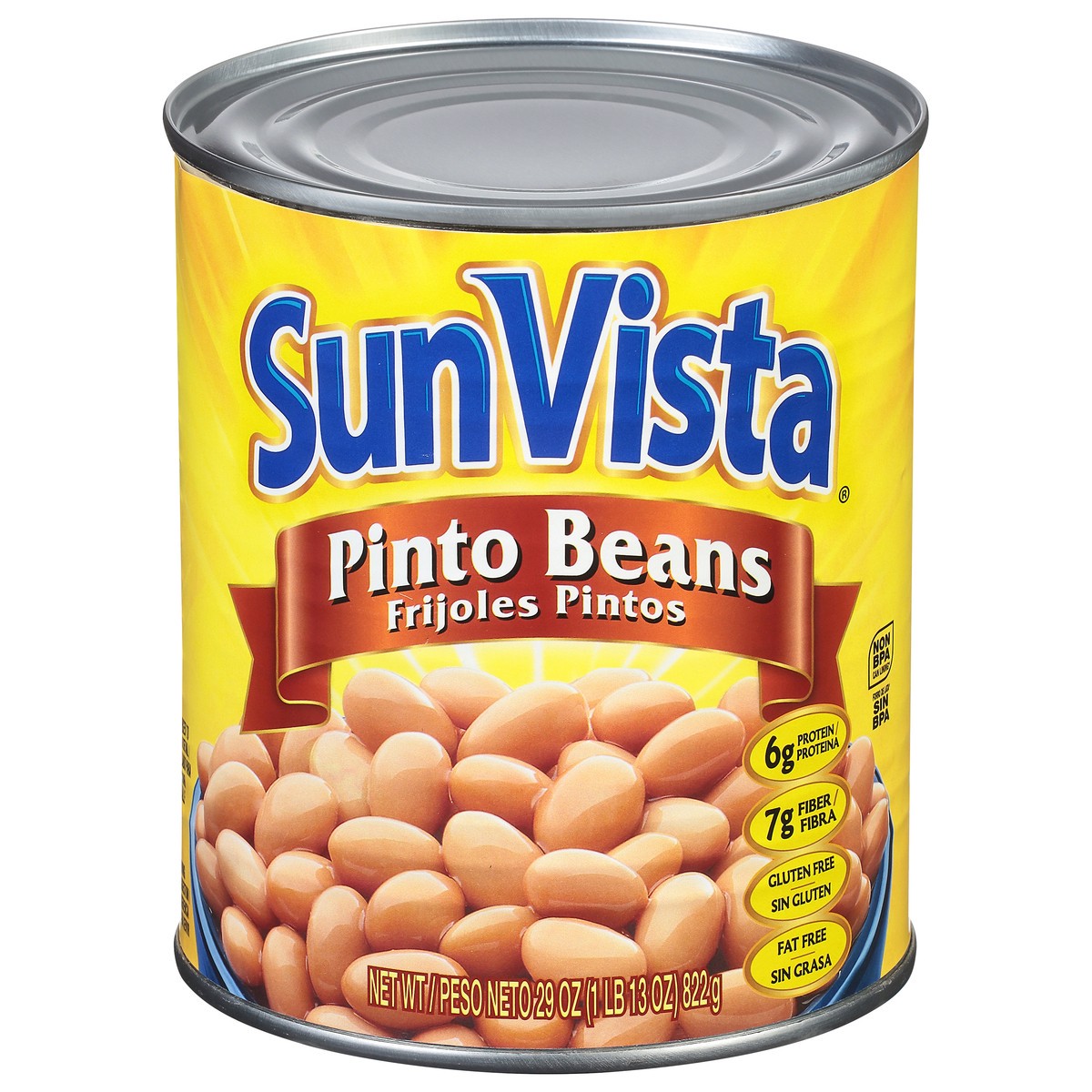 slide 1 of 9, SunVista Pinto Beans 29 oz, 29 oz