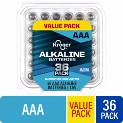 Kroger® Alkaline AAA Batteries Value Pack, 36 ct