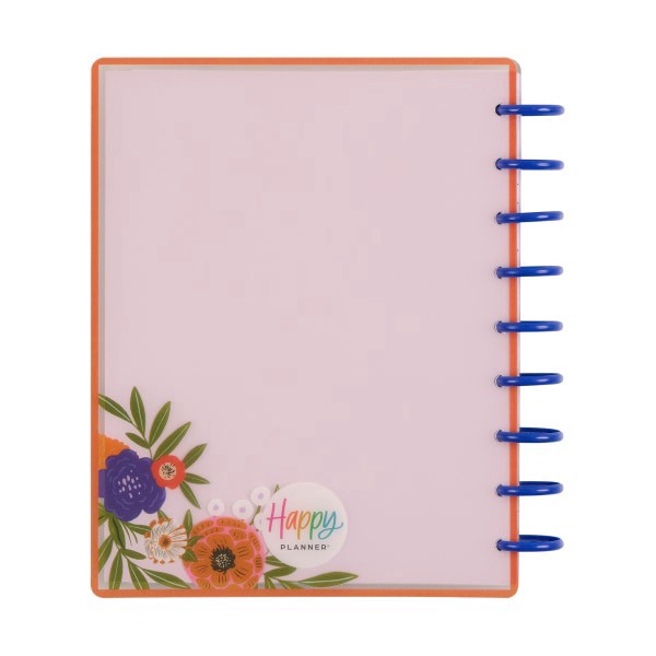 slide 5 of 10, 2025-2026 Happy Planner Monthly/Weekly Classic Happy Planner, 7"" x 9-1/4"", Feathered Flora, July 2025 To June 2026, PD0024C035, 1 ct