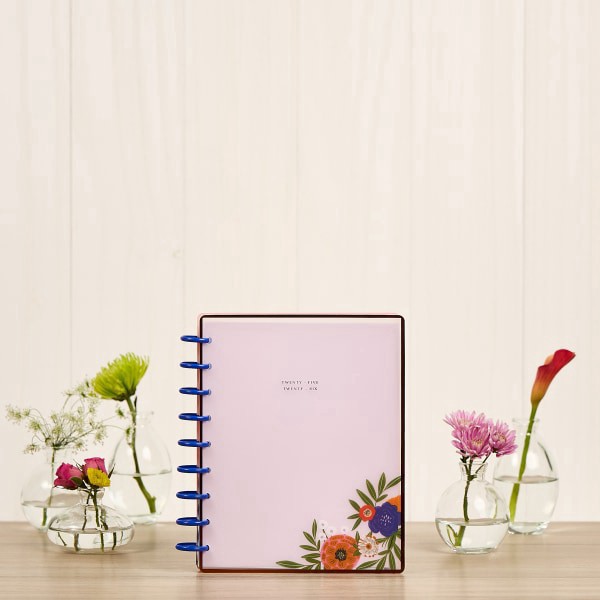 slide 10 of 10, 2025-2026 Happy Planner Monthly/Weekly Classic Happy Planner, 7"" x 9-1/4"", Feathered Flora, July 2025 To June 2026, PD0024C035, 1 ct
