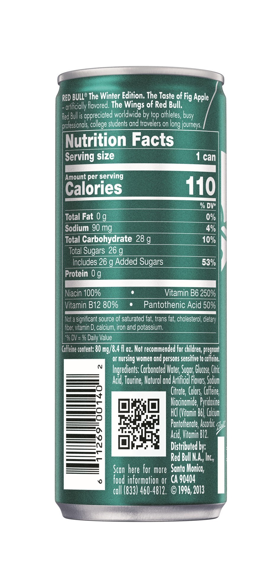 slide 3 of 4, Red Bull Energy Drink, Fig Apple Winter Edition- 8.4 fl oz, 8.4 fl oz