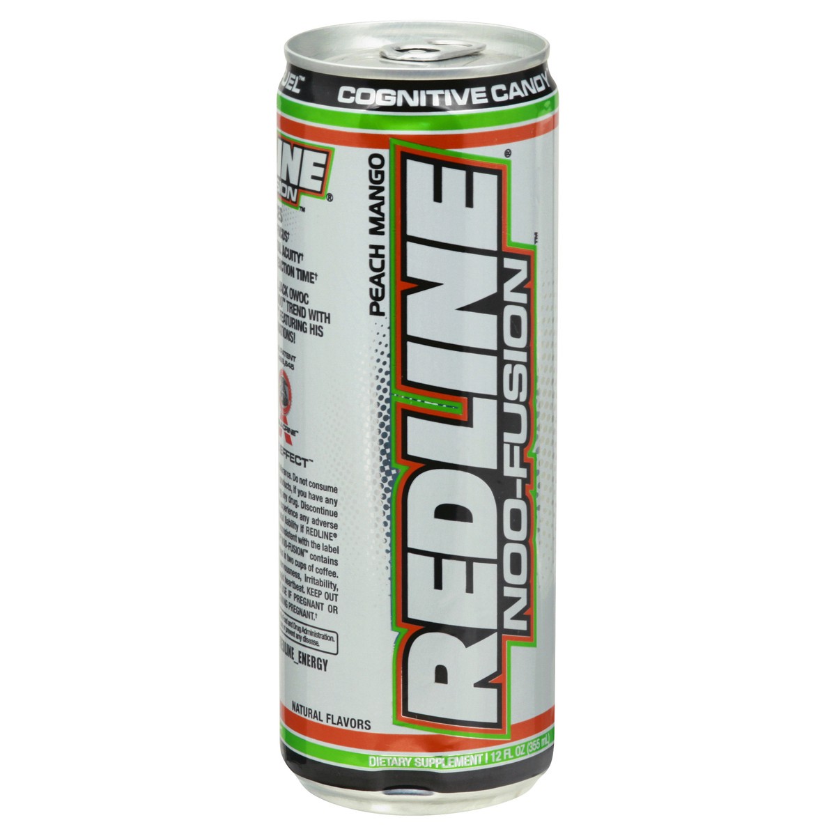 slide 5 of 12, Redline Noo-Fusion Peach Mango Energy Drink 12 oz, 12 oz