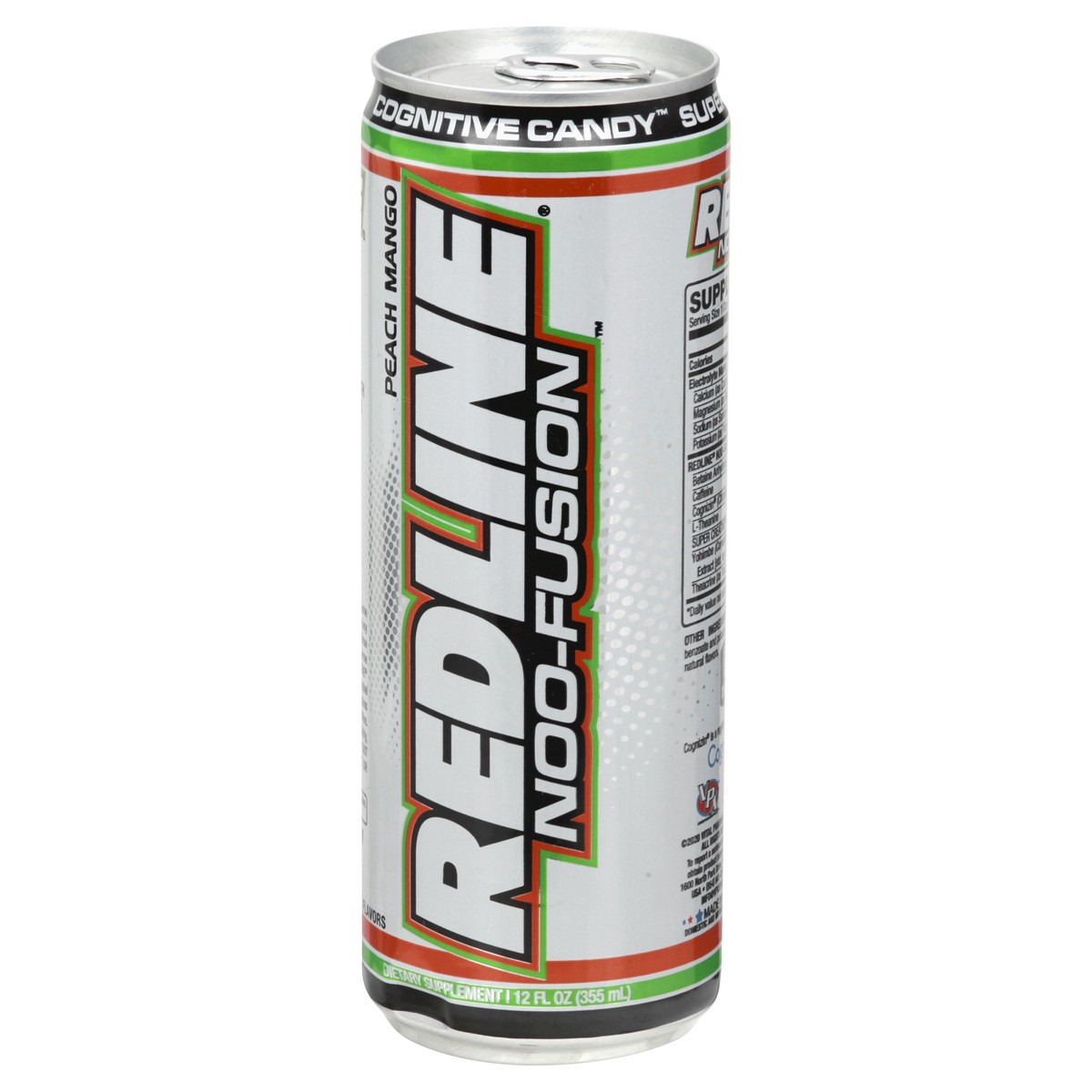 slide 6 of 12, Redline Noo-Fusion Peach Mango Energy Drink 12 oz, 12 oz