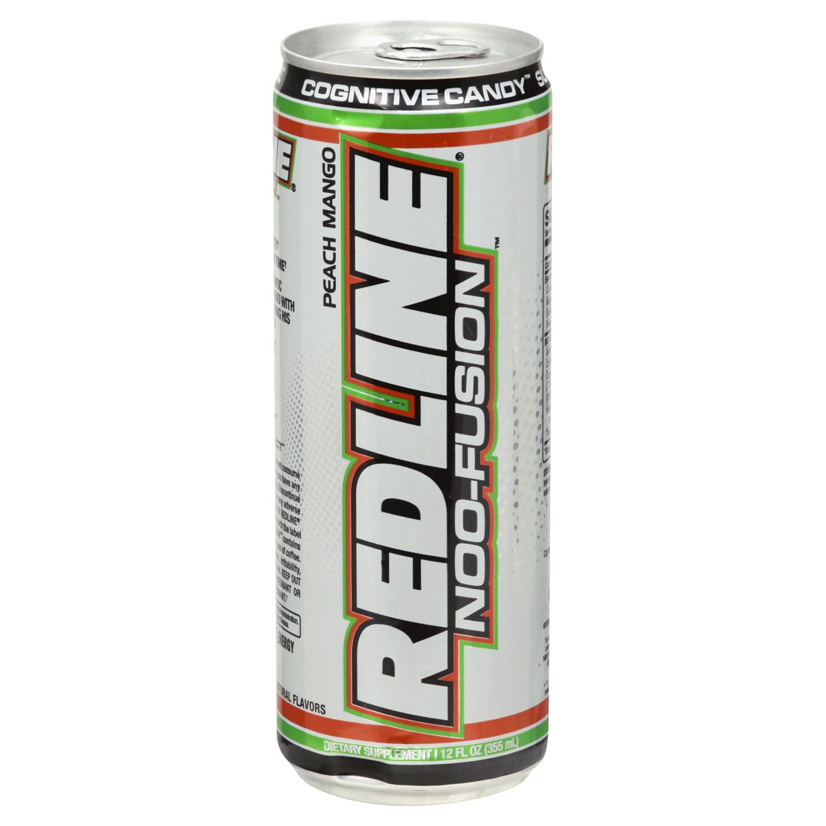 slide 1 of 12, Redline Noo-Fusion Peach Mango Energy Drink 12 oz, 12 oz