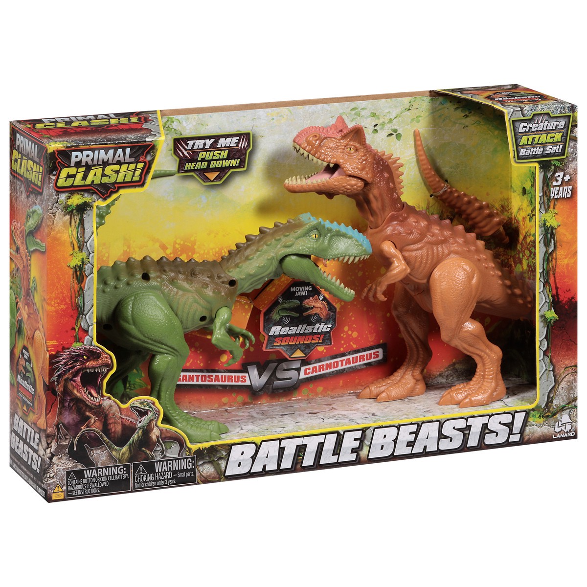 slide 3 of 4, Lan Primal Clash Battle Beasts - EA, 1 ct