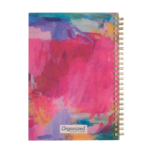 slide 5 of 10, 2025-2026 Organized by Happy Planner Monthly/Weekly Small Happy Planner, 5-7/16"" x 8-5/16"", Brushed Elegance, July 2025 To June 2026, PT0008S021, 1 ct