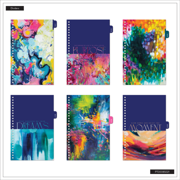 slide 10 of 10, 2025-2026 Organized by Happy Planner Monthly/Weekly Small Happy Planner, 5-7/16"" x 8-5/16"", Brushed Elegance, July 2025 To June 2026, PT0008S021, 1 ct