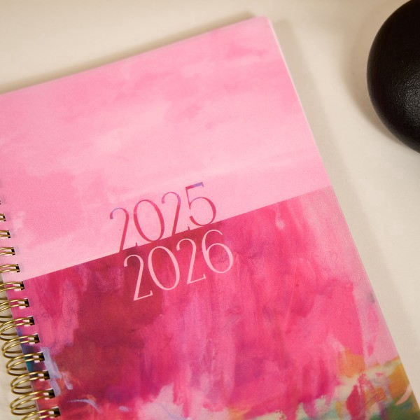 slide 4 of 10, 2025-2026 Organized by Happy Planner Monthly/Weekly Small Happy Planner, 5-7/16"" x 8-5/16"", Brushed Elegance, July 2025 To June 2026, PT0008S021, 1 ct