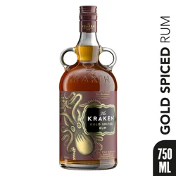 The Kraken Gold Spiced Rum 750 mL