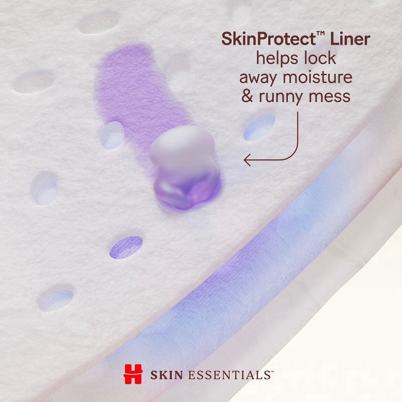 slide 12 of 12, Huggies Skin Essentials Baby Diapers, Size 5 (27+ lbs), 50 Ct, 50 ct