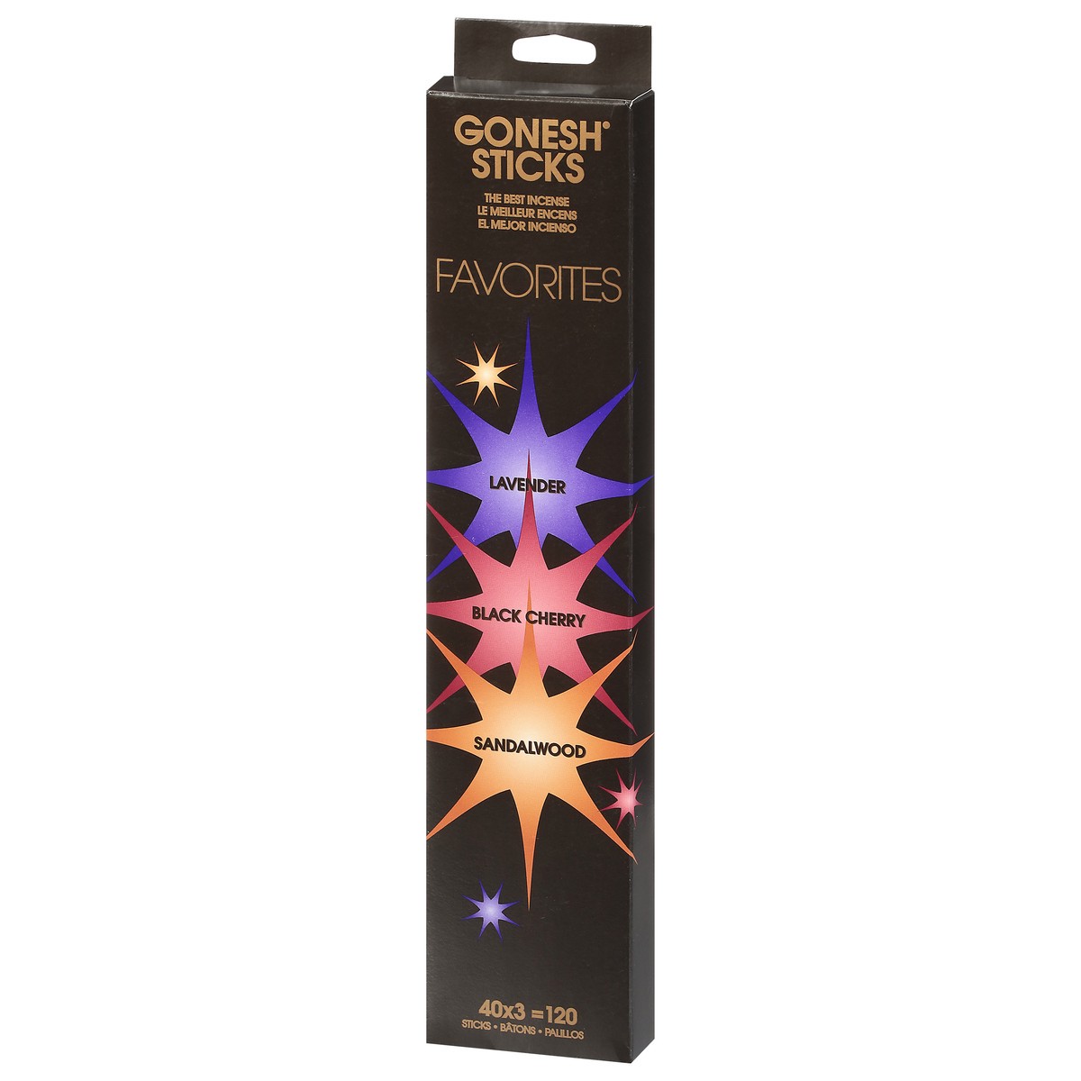 slide 7 of 9, Gonesh Incense Lavender Black Cherry Sandalwood Incense Sticks 3 ea, 3 ct