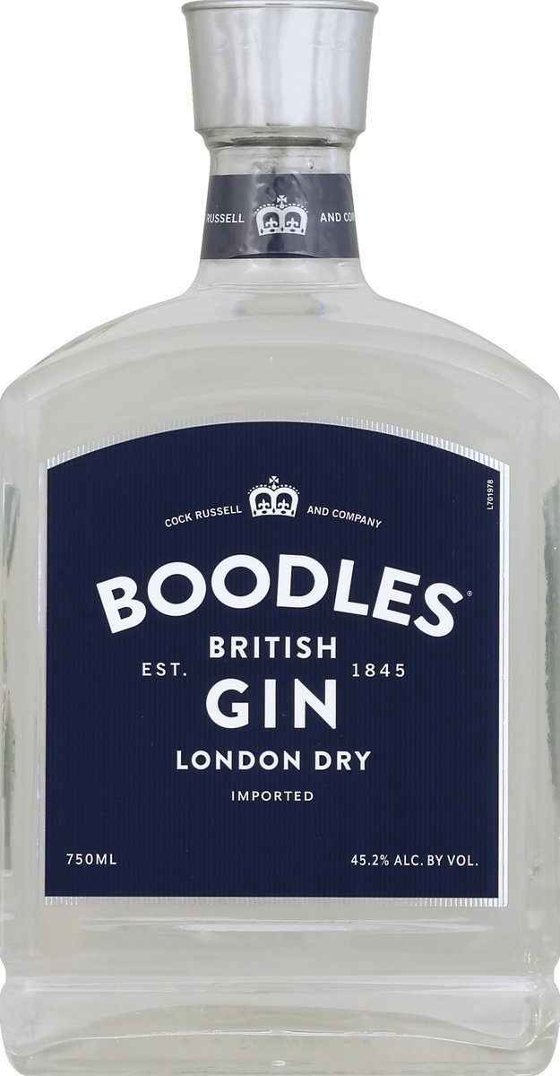 slide 4 of 4, Boodles British Gin Boodles Boodles Gin, 750 ml