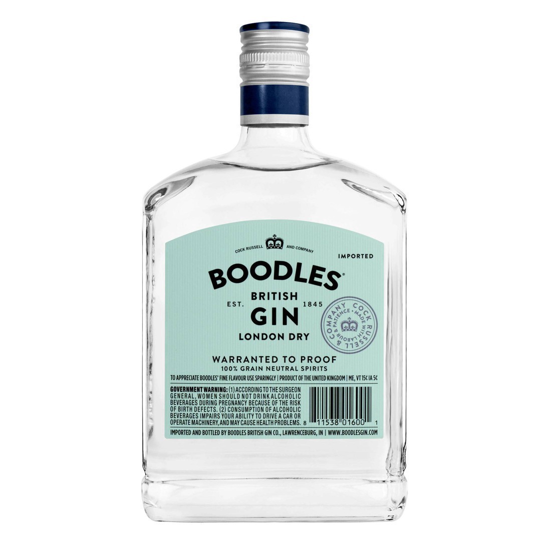 slide 3 of 4, Boodles British Gin Boodles Boodles Gin, 750 ml