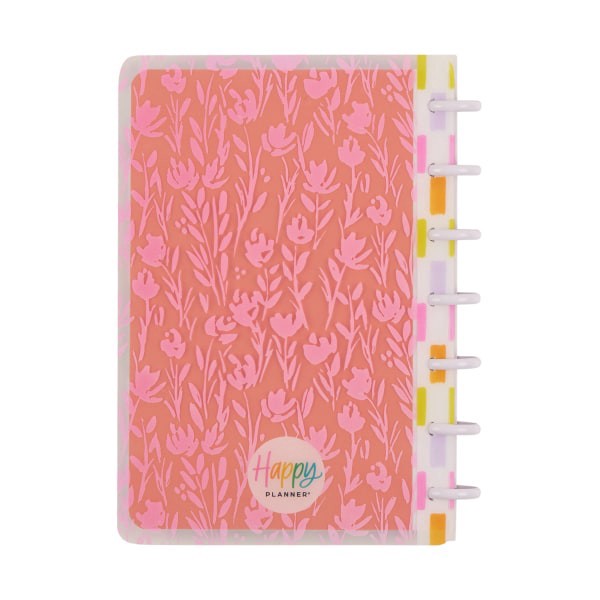 slide 7 of 10, 2025-2026 Happy Planner Monthly/Weekly Mini Happy Planner, 4-5/8"" x 7"", Bright Bouquet, July 2025 To June 2026, PD0025M015, 1 ct
