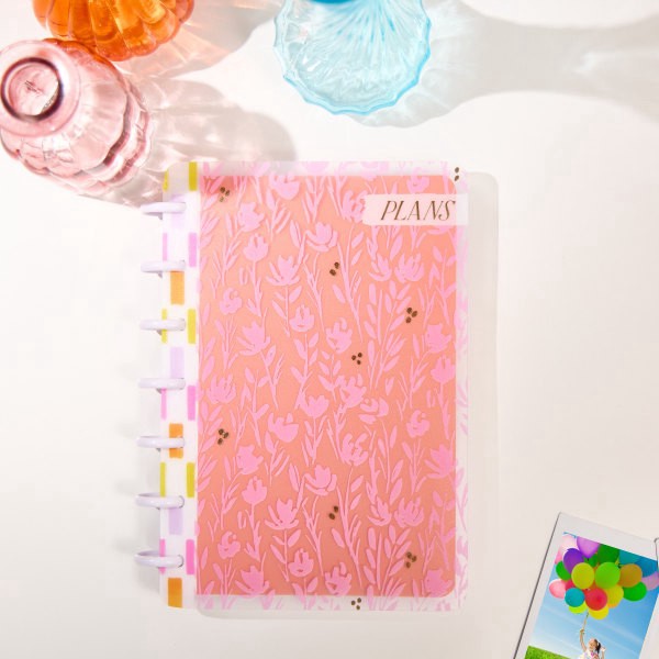 slide 10 of 10, 2025-2026 Happy Planner Monthly/Weekly Mini Happy Planner, 4-5/8"" x 7"", Bright Bouquet, July 2025 To June 2026, PD0025M015, 1 ct