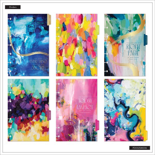 slide 7 of 10, 2025-2026 Happy Planner Monthly/Weekly Mini Happy Planner, 4-5/8"" x 7"", Brushed Elegance, July 2025 To June 2026, PD0025M006, 1 ct