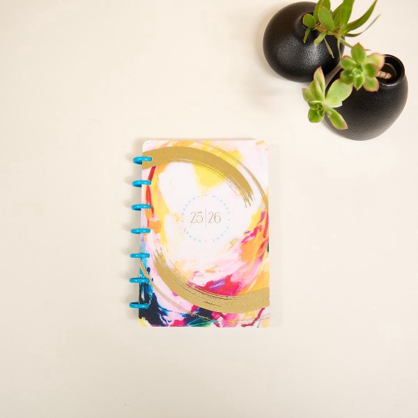 slide 9 of 10, 2025-2026 Happy Planner Monthly/Weekly Mini Happy Planner, 4-5/8"" x 7"", Brushed Elegance, July 2025 To June 2026, PD0025M006, 1 ct