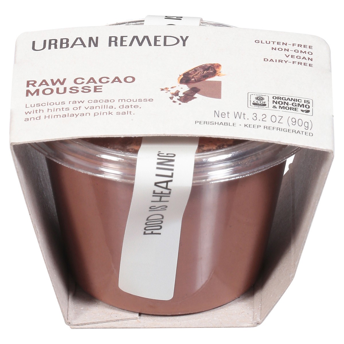 slide 1 of 9, Urban Remedy Raw Cacao Mousse 3.2 oz, 3.2 oz