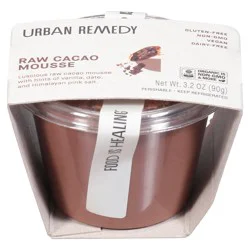 Urban Remedy Raw Cacao Mousse 3.2 oz