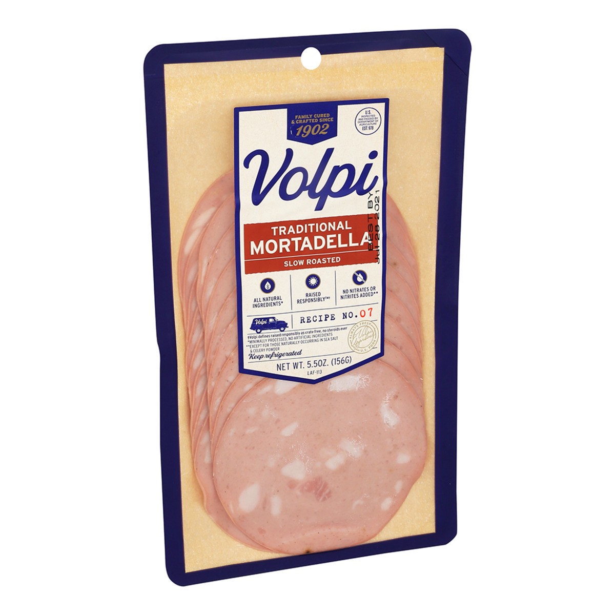 slide 6 of 9, Volpi Prep Mortadella, 6 oz